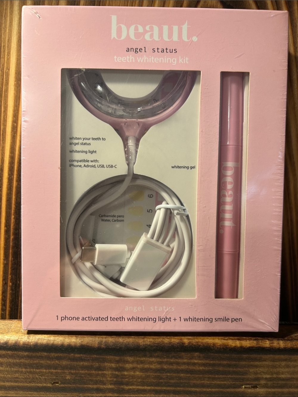 Angel Status Teeth Whitening Kit — Pink